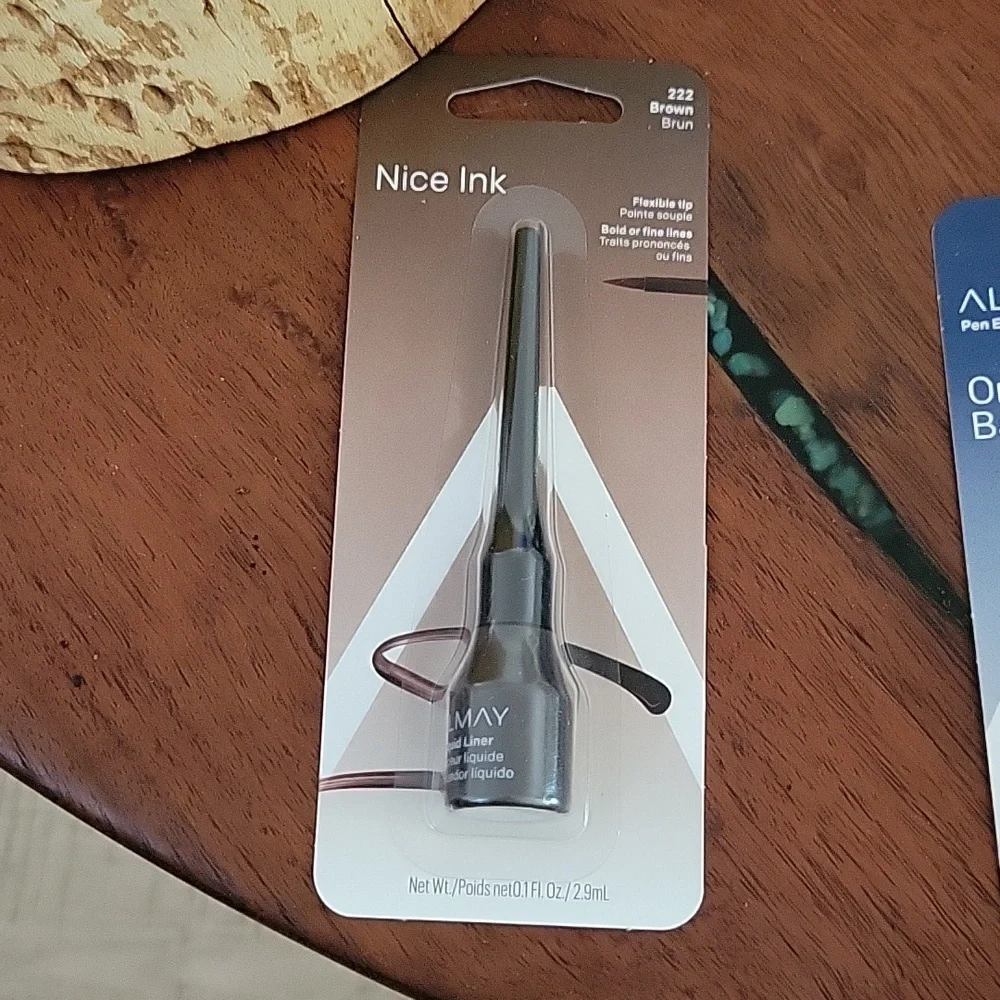 Almay Nice Ink Liquid Eyeliner AND Almay On The Ball Blue Eyeliner Precise Tip